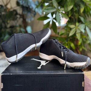 Jordan 11 future Black and White Sneakers